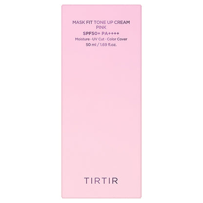 TIRTIR Mask Fit Tone Up Cream, Pink, Width 55 x Depth 26 x Height 130