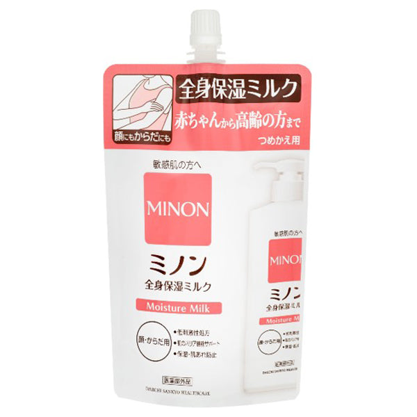 MINON All-Body Moisturizing Milk Refill, 320ml