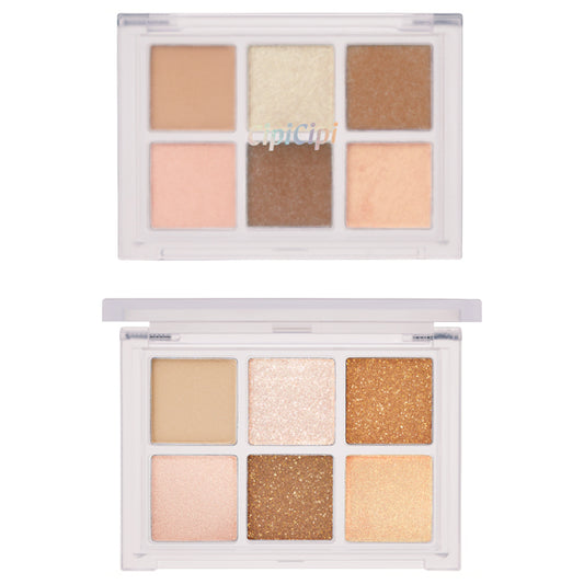 CipiCipi Mood Color Eyes, 01 Picnic, 4.3g