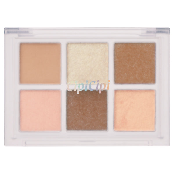 CipiCipi Mood Color Eyes, 01 Picnic, 4.3g