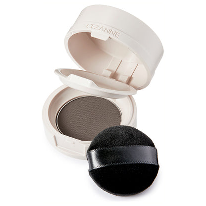 CEZANNE Hair makeup powder, familiar brown, 4g