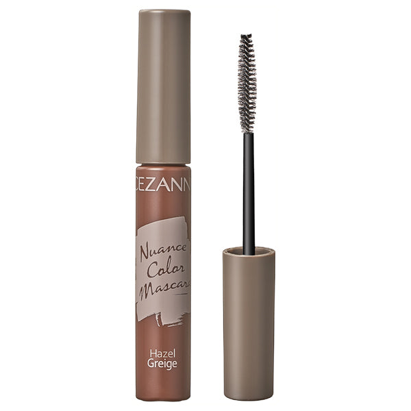 CEZANNE Nuance Color Mascara, 02 Hazel Greige, 4.5g
