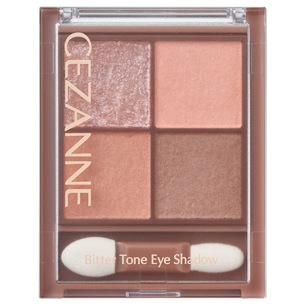 CEZANNE Bitter Tone Eyeshadow, 02 Dry Rose, 4.5g