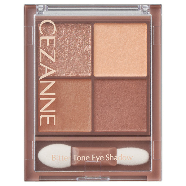 CEZANNE Bitter Tone Eyeshadow, 01 Orange Ganache, 4.5g