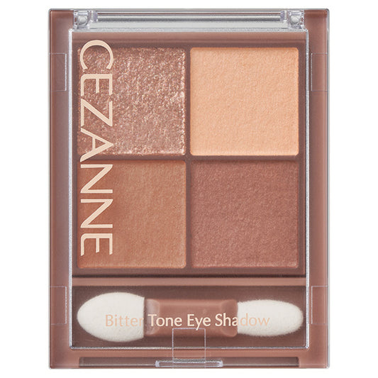 CEZANNE Bitter Tone Eyeshadow, 01 Orange Ganache, 4.5g