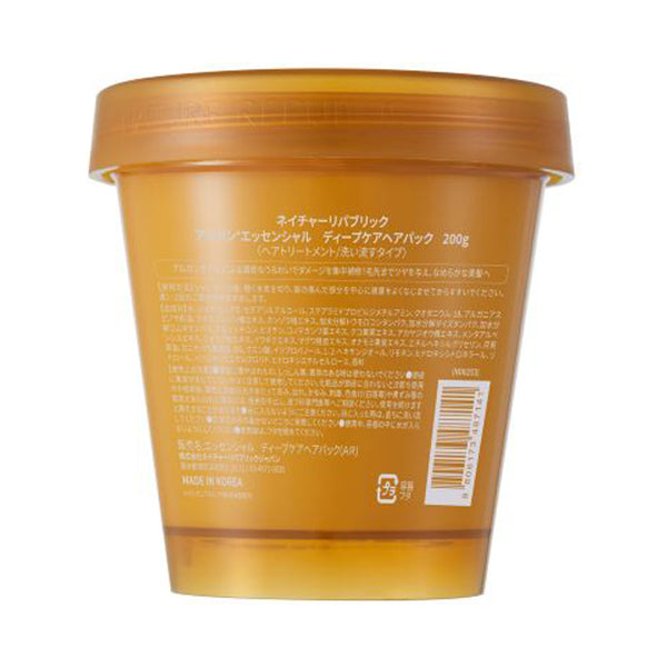 NATURE REPUBLIC Argan Essential Deep Care Hair Pack, 200g