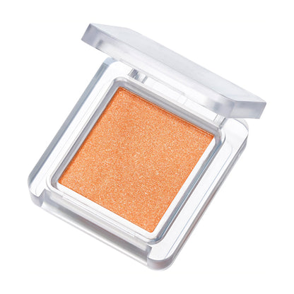 Chifure Single color eyeshadow, 412 Orange (orange base x gold pearl)