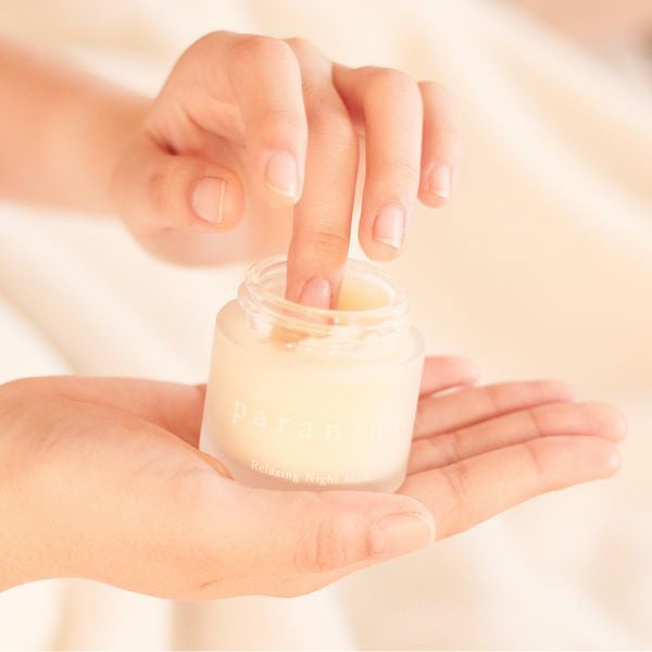 Relaxing Night Mask, 50g, Moisturizing but non-sticky, Flower shower scent