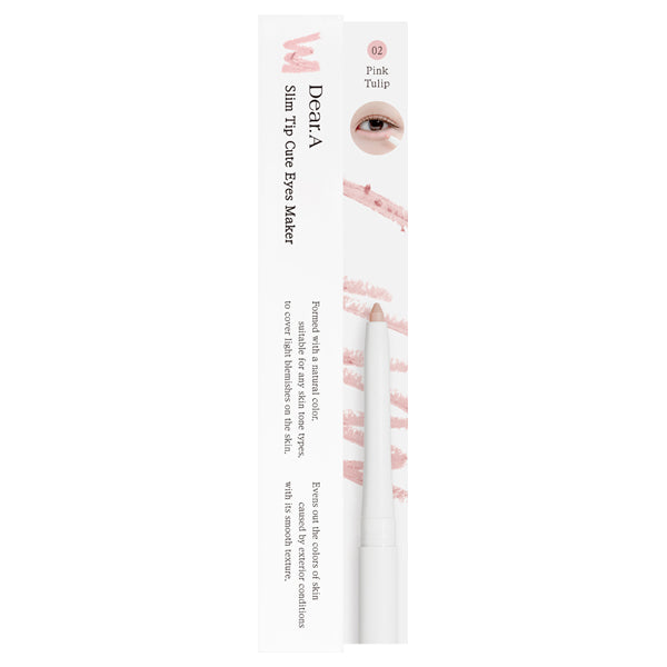 Dear.A Slim Tip Cute Eyes Maker (02 Pink Tulip), 0.3g