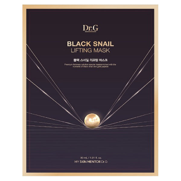 Dr.G Black Snail Lifting Mask, 5 sheets