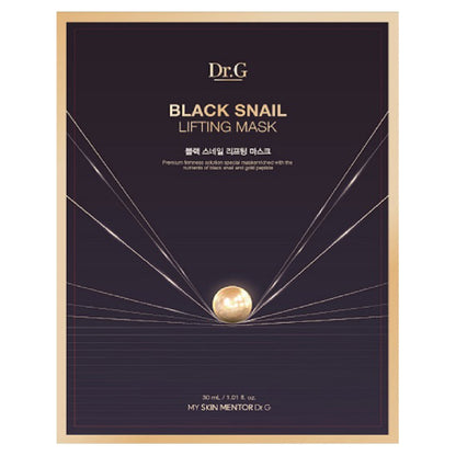 Dr.G Black Snail Lifting Mask, 5 sheets