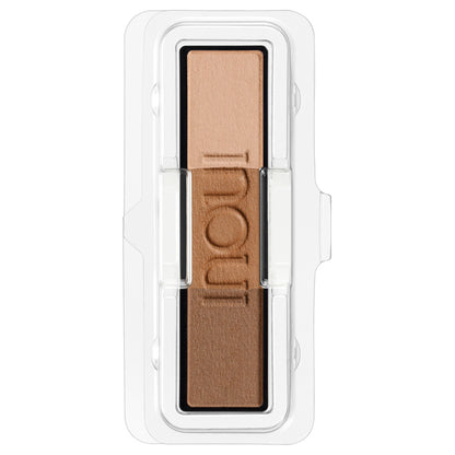 INOUI Eyebrow Palette, Refill, 02 Ash Brown, 3.7g, Floral Fruity Chypre Scent