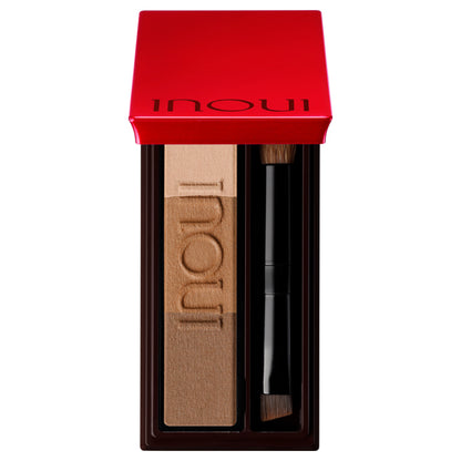 INOUI Eyebrow Palette, 02 Ash Brown, 3.7g, Floral fruity chypre scent