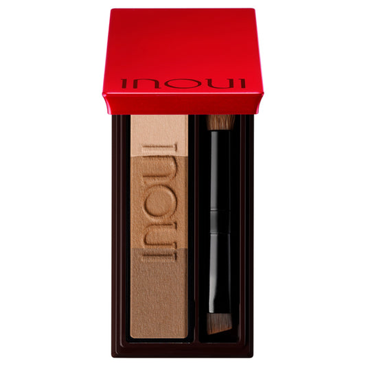 INOUI Eyebrow Palette, 02 Ash Brown, 3.7g, Floral fruity chypre scent