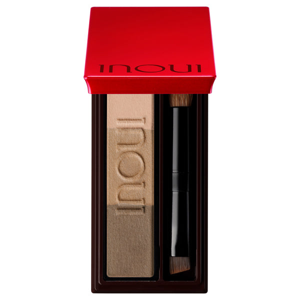 INOUI Eyebrow palette, 01 Ash Gray, 3.7g, Floral fruity chypre scent
