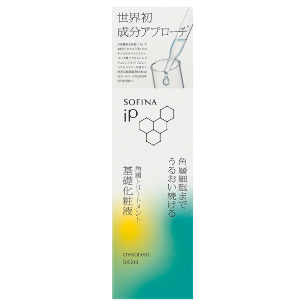 SOFINA iP Stratum corneum treatment basic lotion, 160ml, Clear floral energy scent