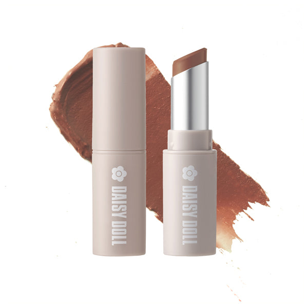 DAISY DOLL by MARY QUANT Matte Lipstick, BR-01 Ganache Bomb, 5.1g