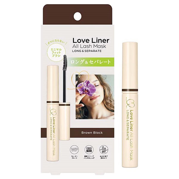 MSH Love Liner All Lash Mask Long & Separate (Brown Black)