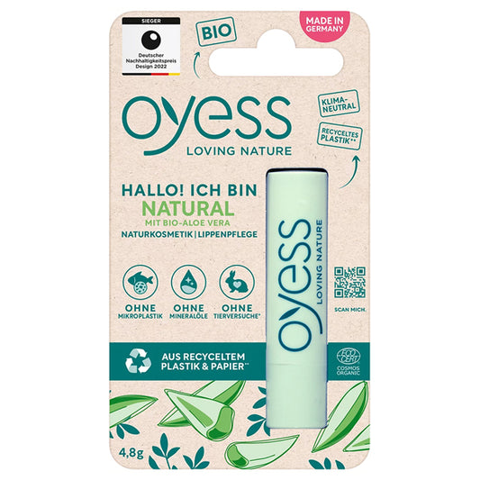 OYESS Lip Balm Aloe Vera, 4.8g