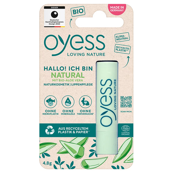 OYESS Lip Balm Aloe Vera, 4.8g