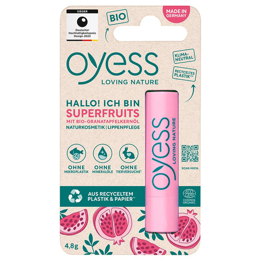 OYESS Lip Balm Superfruit, 4.8g