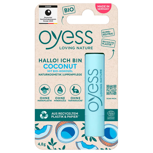 OYESS Lip Balm Coconut SPF6, 4.8g