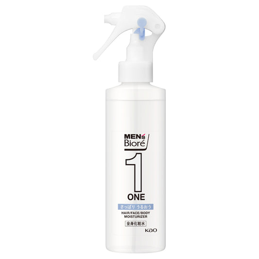 MEN's Biore ONE Body Lotion Spray Fresh, 200ml (Fresh Savon)