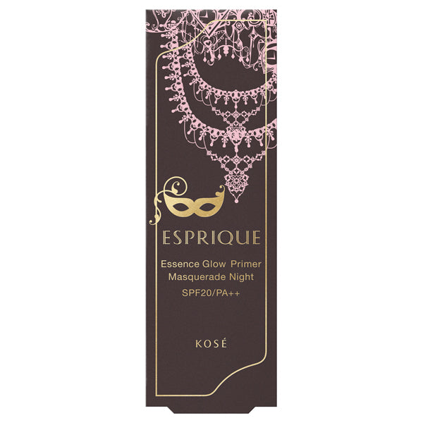 ESPRIQUE Essence Glow Primer Masquerade Night, SPF20 PA++, 02 Pink Dress, 30g, Fragrance-free