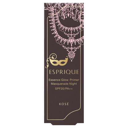 ESPRIQUE Essence Glow Primer Masquerade Night, SPF20 PA++, 02 Pink Dress, 30g, Fragrance-free