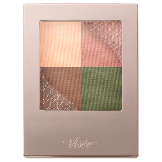VISEE Nuance Matte Creator, GR-6 Mode Khaki, 5g, Fragrance-free