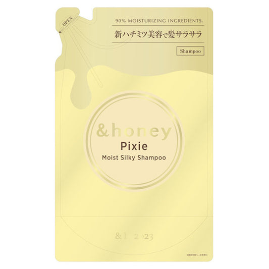 &honey Pixie Moist Silky Shampoo 1.0 Refill, 350ml