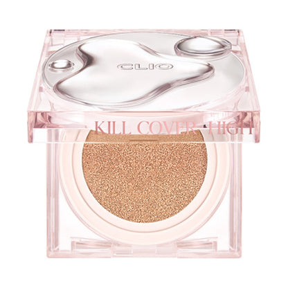 CLIO Kill Cover High Glow Cushion, SPF50+ PA+++, 04 Ginger, 14g