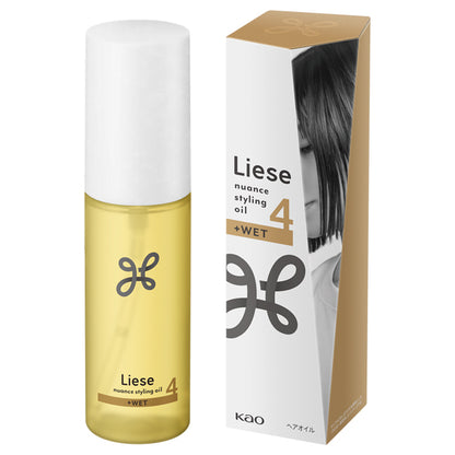 Liese Nuance Styling Oil+Wet, 80ml, White Floral & Soap Scent