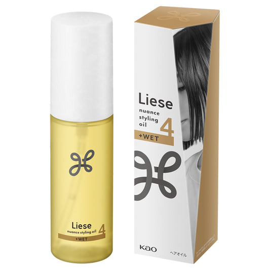 Liese Nuance Styling Oil+Wet, 80ml, White Floral & Soap Scent