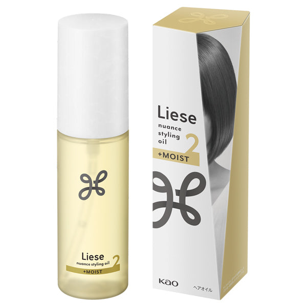 Liese Nuance Styling Oil + Moist, 80ml (White Floral & Soap)