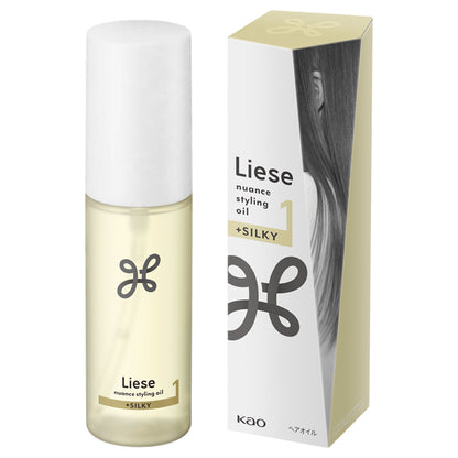 Liese Nuance Styling Oil + Silky, 80ml (White Floral & Soap)