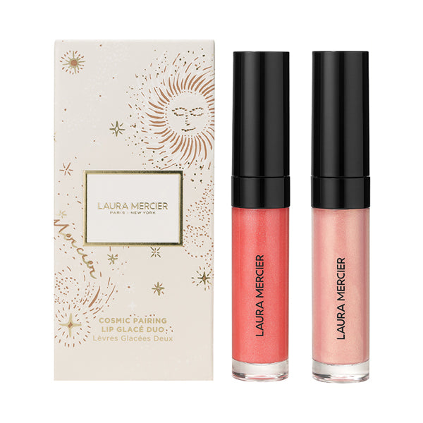 Laura Mercier Cosmic Pairing Lip Glacé Duo, 5.7ml x 2 colors