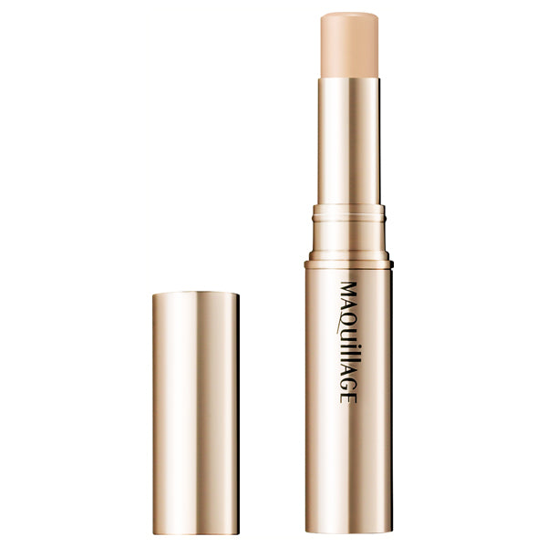 MAQuillAGE Dramatic Essence Concealer Stick, SPF50 PA++++, Light Ochre, 2.7g, Fragrance-free