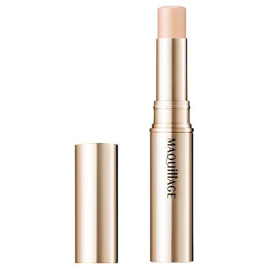 MAQuillAGE Dramatic Essence Concealer Stick, SPF50 PA++++, Baby Pink Ochre, 2.7g, Fragrance-free