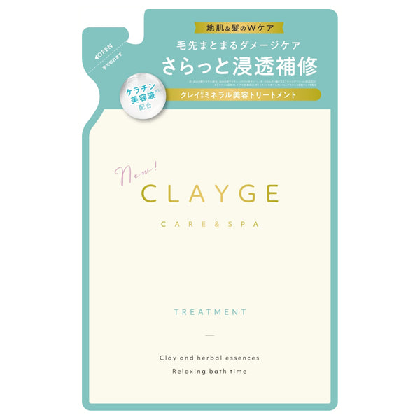 CLAYGE SR Treatment Refill, 400ml (Floral Musk)