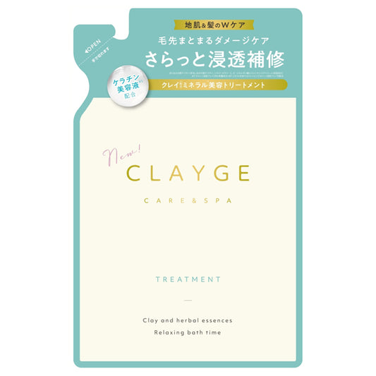 CLAYGE SR Treatment Refill, 400ml (Floral Musk)
