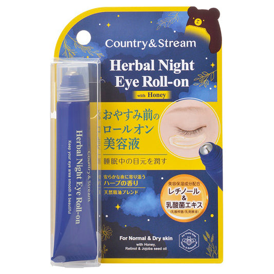 Country&Stream Herbal Night Eye Roll-On, 15ml