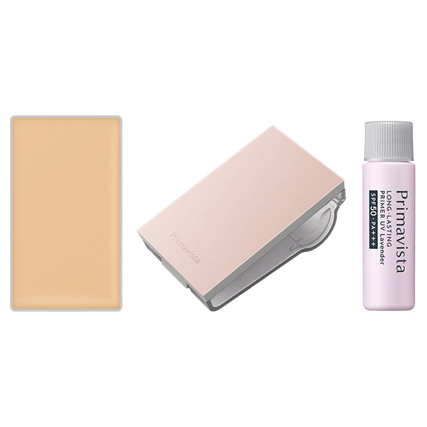 Sofina Primavista Day Treatment Balm Roller Type Set (Ochre 03)