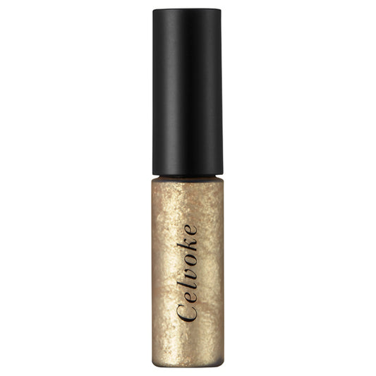 Celvoke Infinitely Glimmer Liquid, 03 Gold Rain, 5.8g