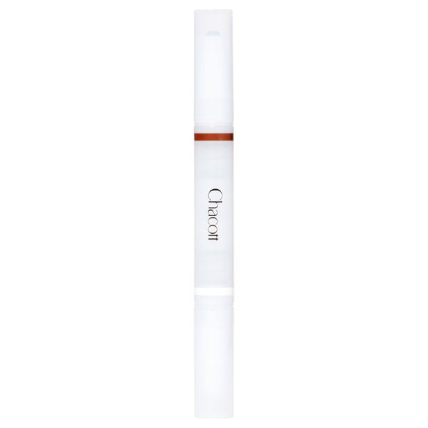 Chacott COSMETICS Double Multi Crayon, 420 Sequoia x Pure White, 1.6g