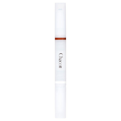 Chacott COSMETICS Double Multi Crayon, 420 Sequoia x Pure White, 1.6g