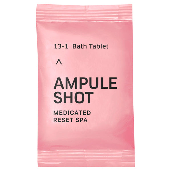 Bottleworks Ampoule Shot Medicinal Reset Spa Bath Tablet, 6 tablets (50g*6 tablets)