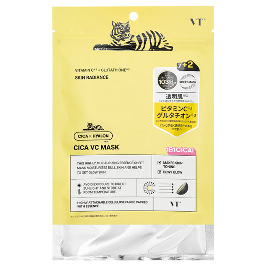 VT CICA VC Mask, 9 sheets