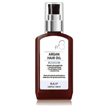 R3 Argan Hair Oil White Soap, 100ml, White Soap