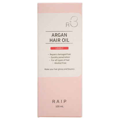 R3 Argan Hair Oil Lovely, 100ml, Lovely